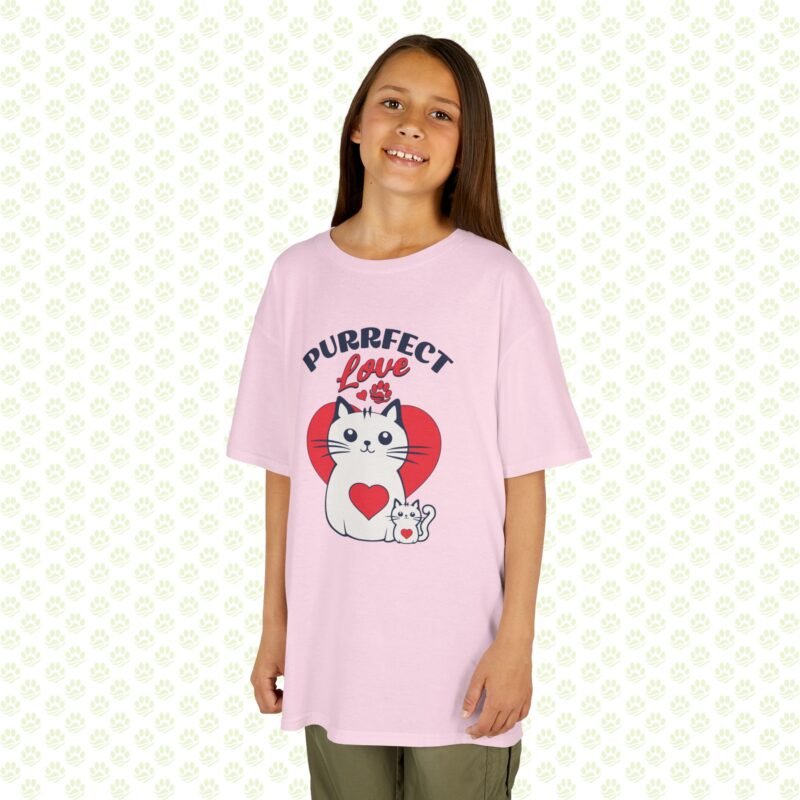 Kids T-Shirt - Perfect Love Cats Design for Kitty Lovers