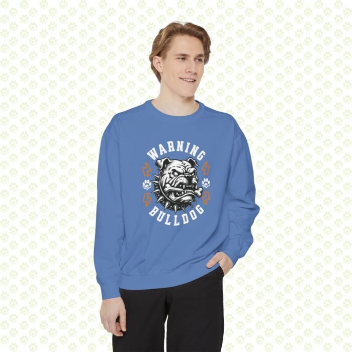 Bulldog Warning Sweatshirt - Image 5