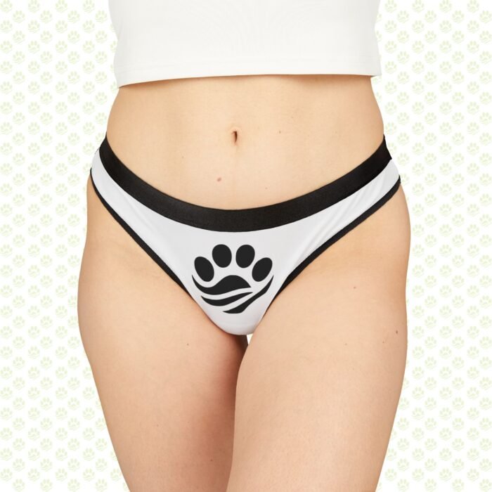 Thongs - Pets Fun Zone Logo Women's Underwear - Image 4