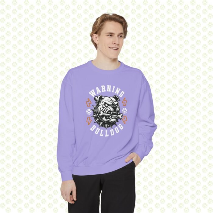 Bulldog Warning Sweatshirt - Image 2