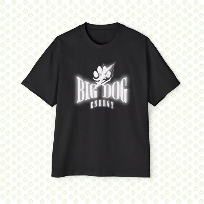 Oversized Tee - Big Dog Energy Print - Image 3