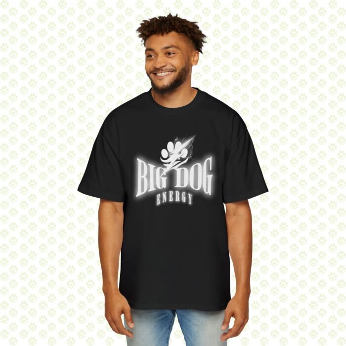 Oversized Tee - Big Dog Energy Print - Image 4