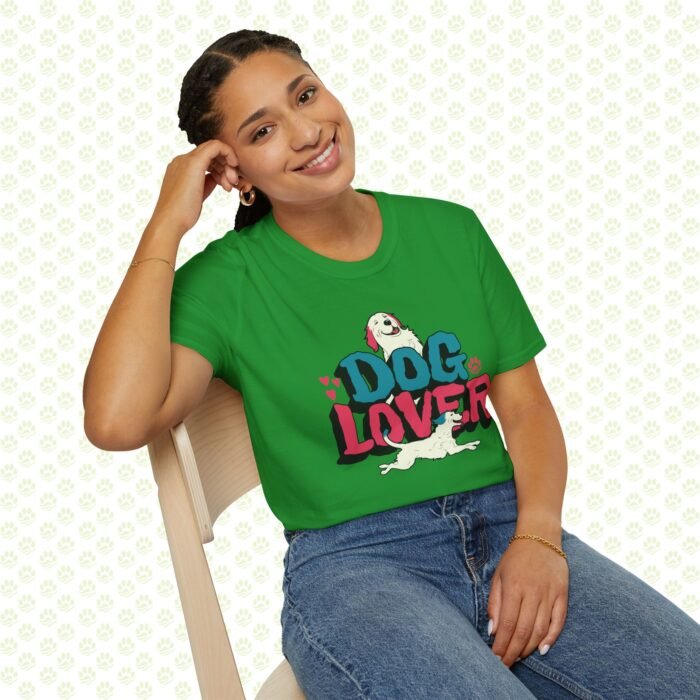 Dog Lover T-Shirt - Unisex Softstyle - Image 6