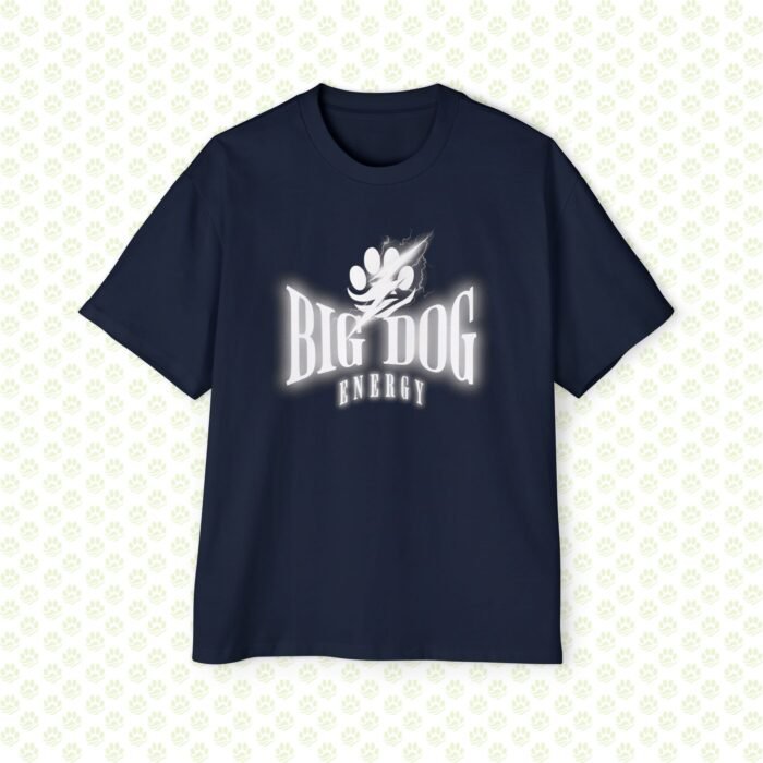 Oversized Tee - Big Dog Energy Print - Image 7