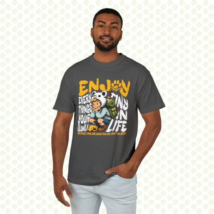 Pet Lover Unisex Garment-Dyed Heavyweight Cotton Tee - Image 8