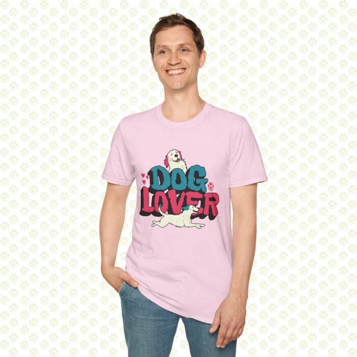 Dog Lover T-Shirt - Unisex Softstyle - Image 2