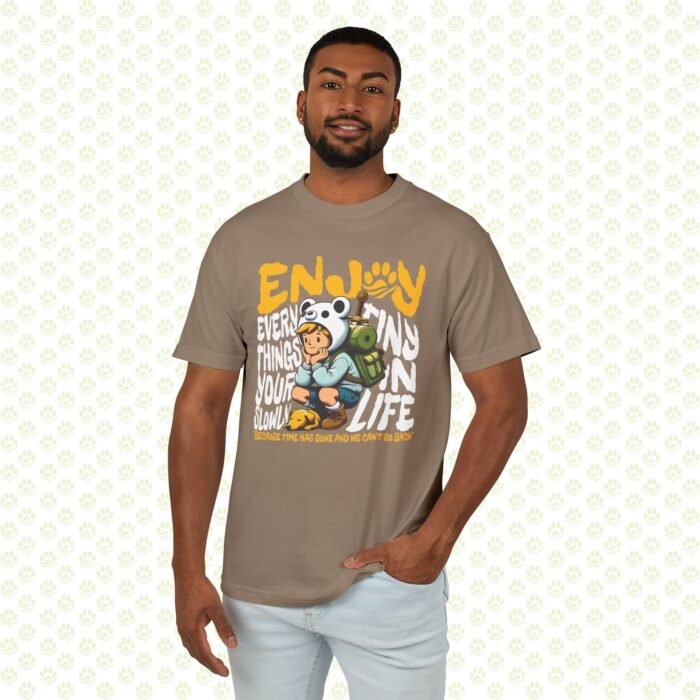 Pet Lover Unisex Garment-Dyed Heavyweight Cotton Tee - Image 4