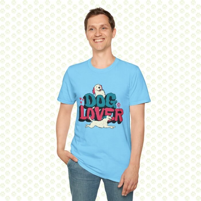 Dog Lover T-Shirt - Unisex Softstyle - Image 7