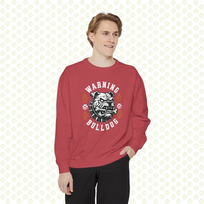 Bulldog Warning Sweatshirt - Image 7