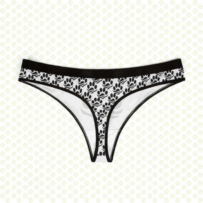 Thongs - Pets Fun Zone Logo Women's Underwear - Image 3