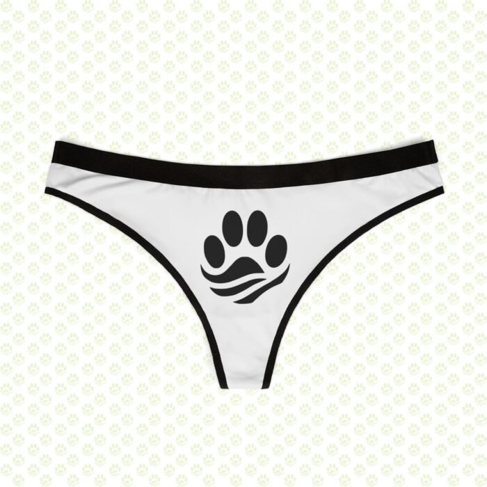 Thongs - Pets Fun Zone Logo Women's Underwear - Image 2