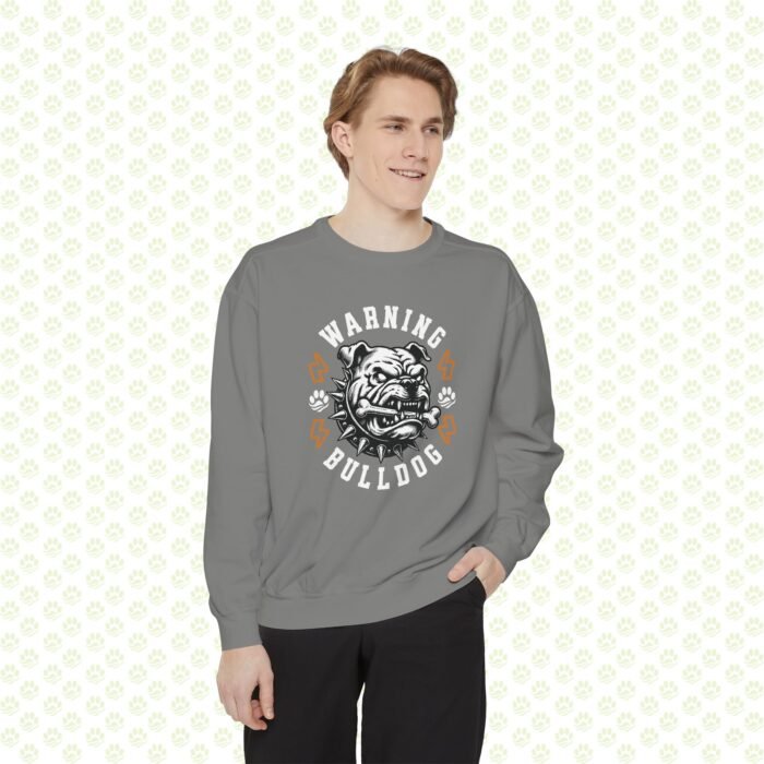 Bulldog Warning Sweatshirt - Image 3