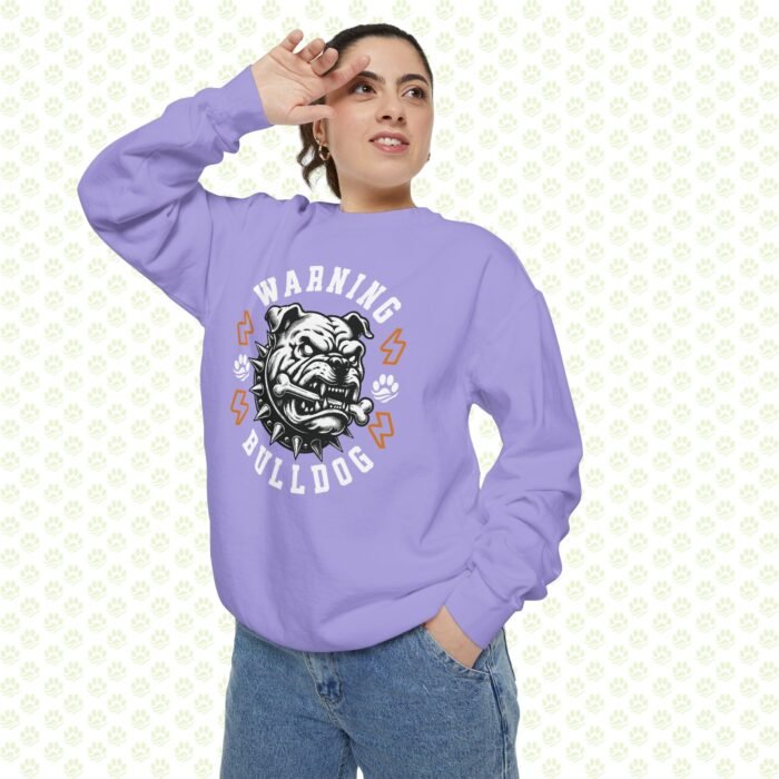 Bulldog Warning Sweatshirt