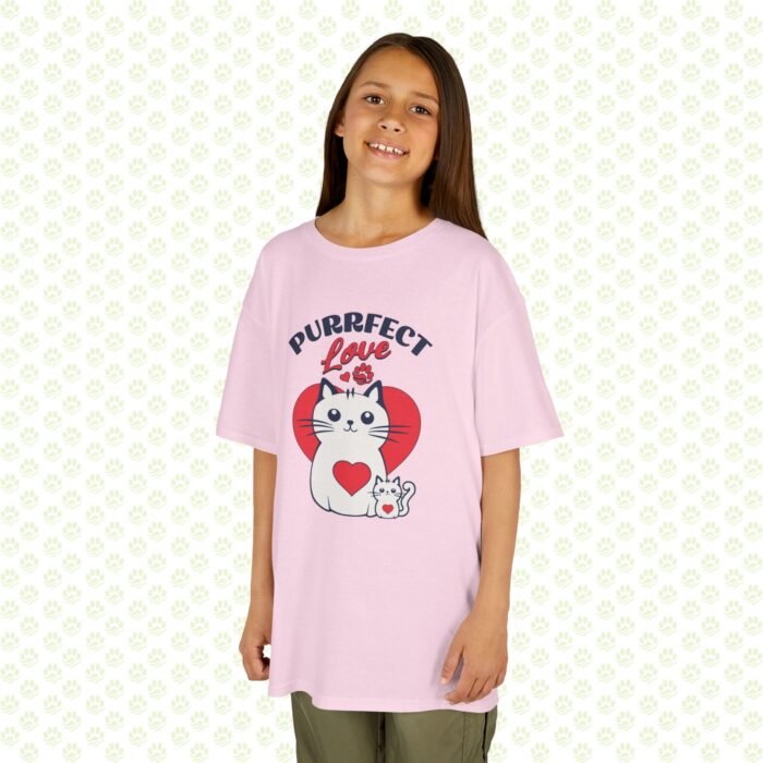 Perfect Love Cats Kids T-Shirt – Cute Kitty Design, Gift for Cat Lovers, Soft & Durable Children’s Tee