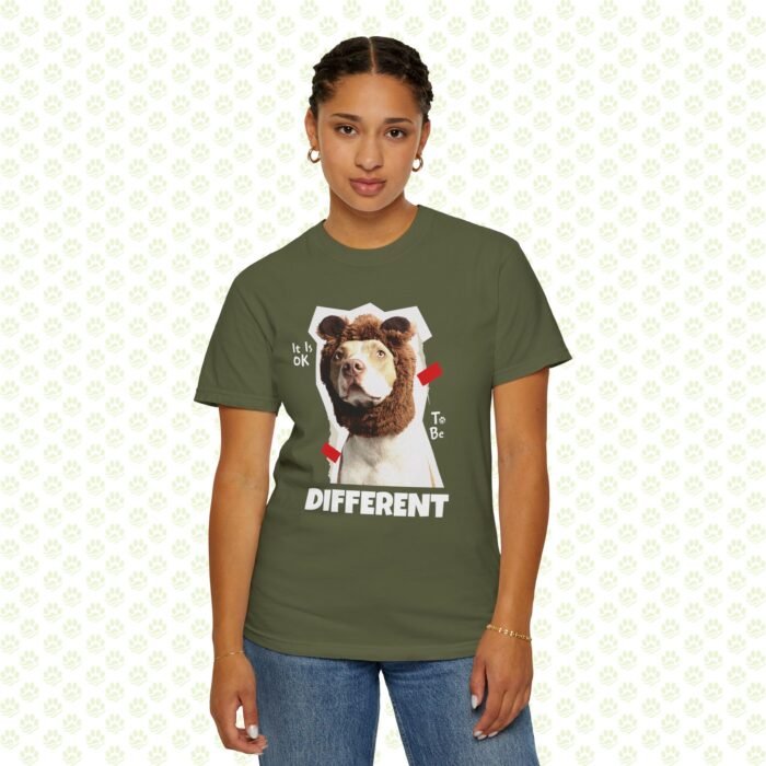 Dog Lovers Unisex Garment-Dyed T-Shirt – Inspirational Dog Graphic Tee, Soft Vintage-Style Heavyweight Cotton Pet Lover Gift