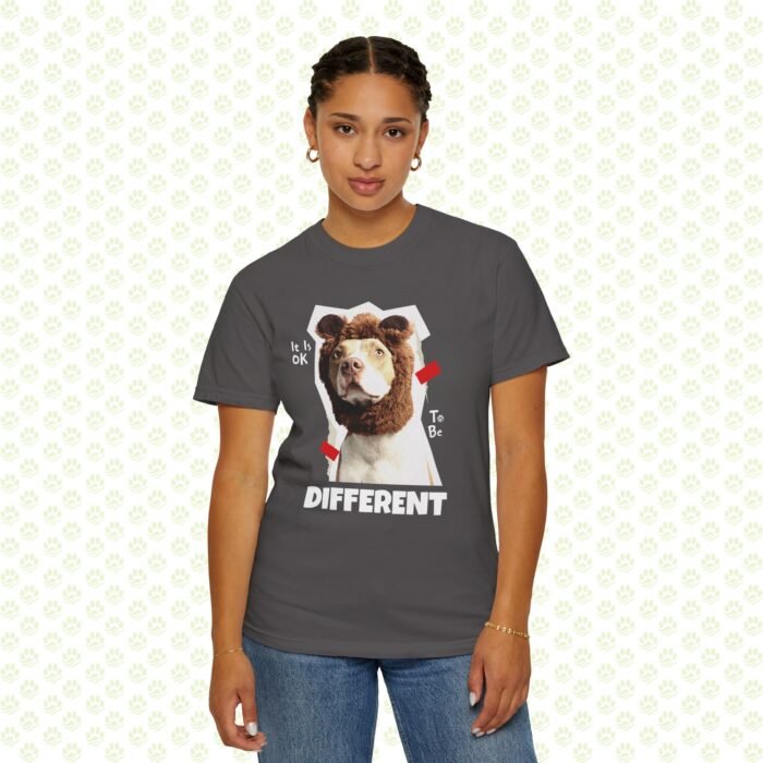 Dog Lovers Unisex Garment-Dyed T-Shirt – Inspirational Dog Graphic Tee, Soft Vintage-Style Heavyweight Cotton Pet Lover Gift - Image 5