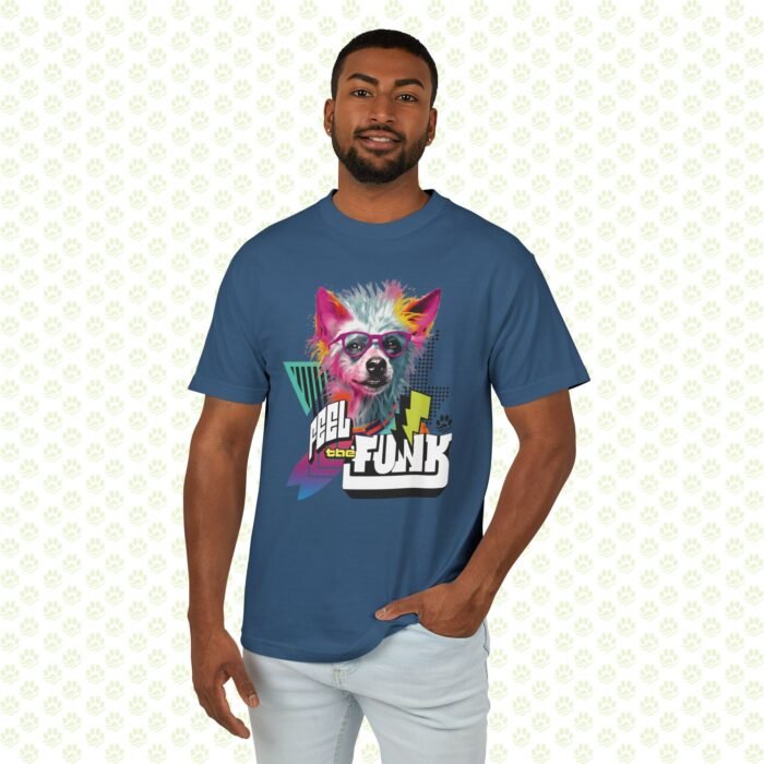 Unisex Garment-Dyed Heavyweight Dog Lover Cotton Tee – Durable Vintage Pet Lover Shirt, Soft Relaxed Fit - Image 6