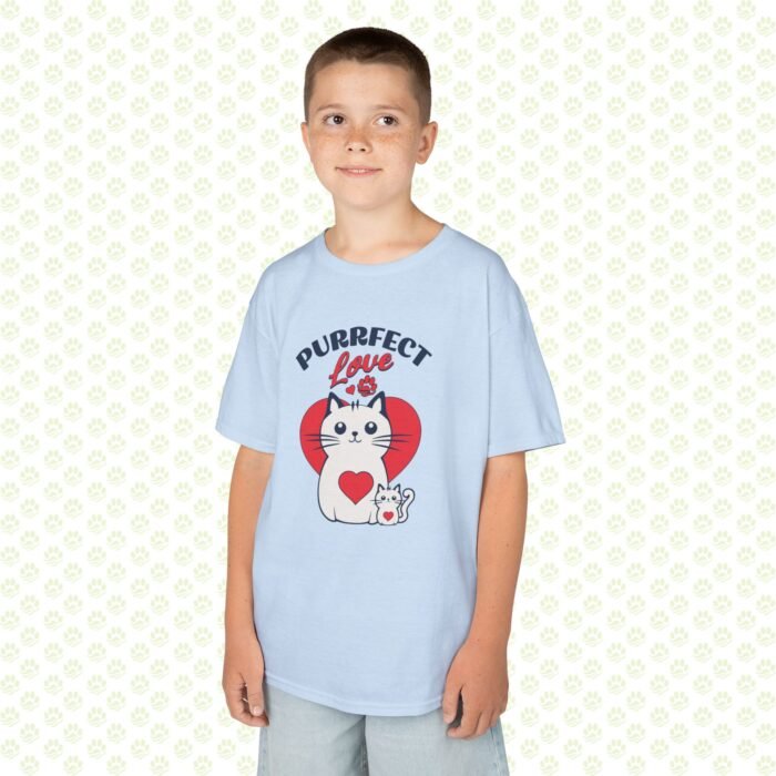 Perfect Love Cats Kids T-Shirt – Cute Kitty Design, Gift for Cat Lovers, Soft & Durable Children’s Tee - Image 8