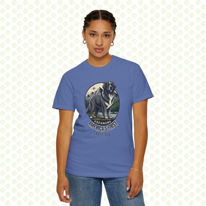 America’s First Trail Dog Seaman Unisex Garment-Dyed T-Shirt – Lewis & Clark Expedition, Historical Dog Lover Tee - Image 8
