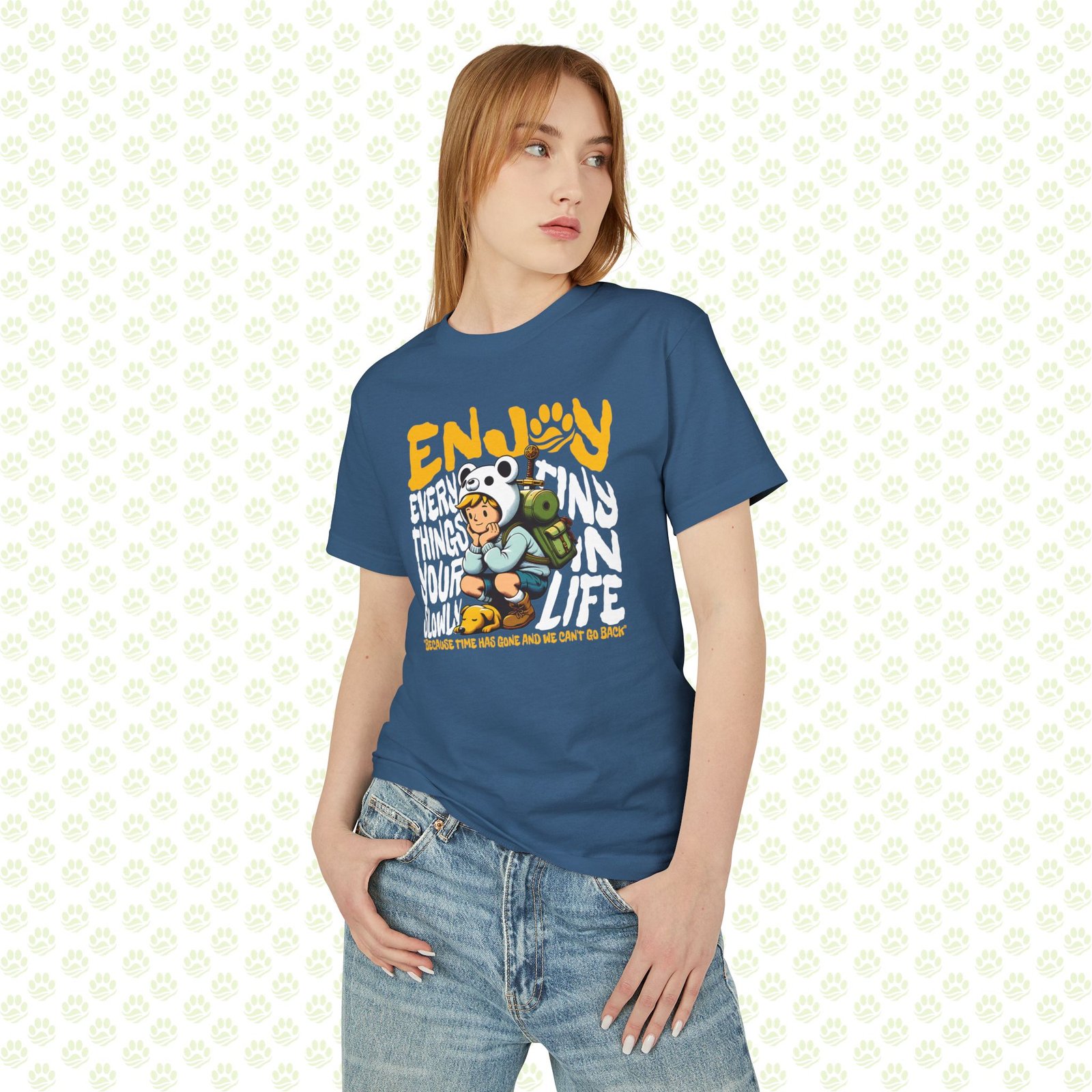Pet Lover Unisex Garment-Dyed Heavyweight Cotton Tee – Durable Vintage Animal Lovers Shirt, Soft Relaxed Fit