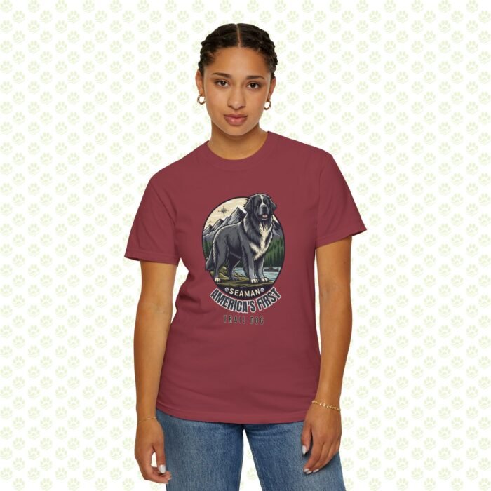 America’s First Trail Dog Seaman Unisex Garment-Dyed T-Shirt – Lewis & Clark Expedition, Historical Dog Lover Tee - Image 12