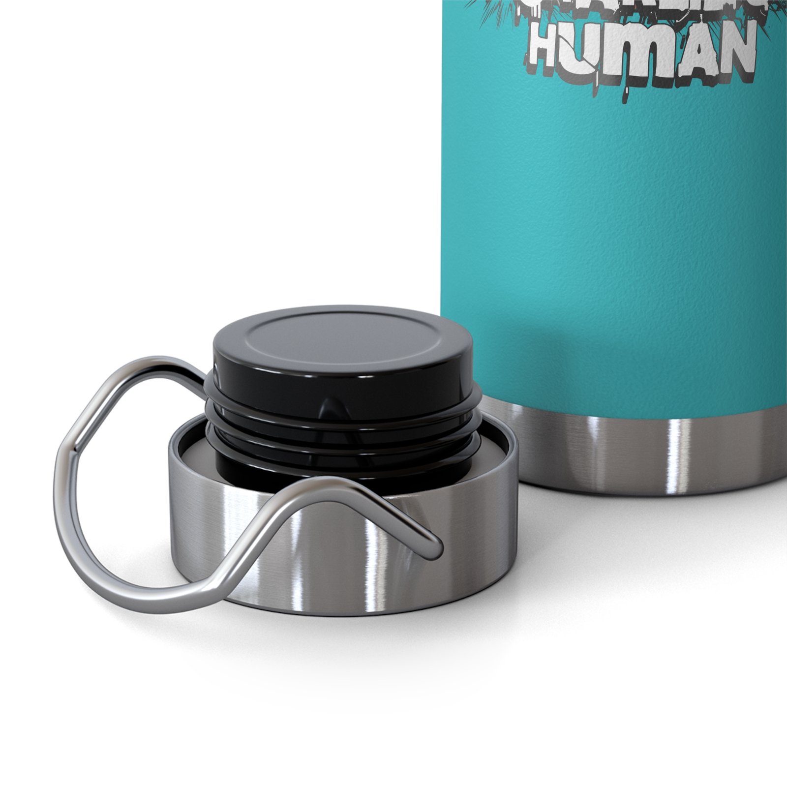 Personalized “Dog’s Human” Copper Vacuum Insulated Bottle (22oz) – Custom Name, Durable Travel Flask, Pet Lover Gift