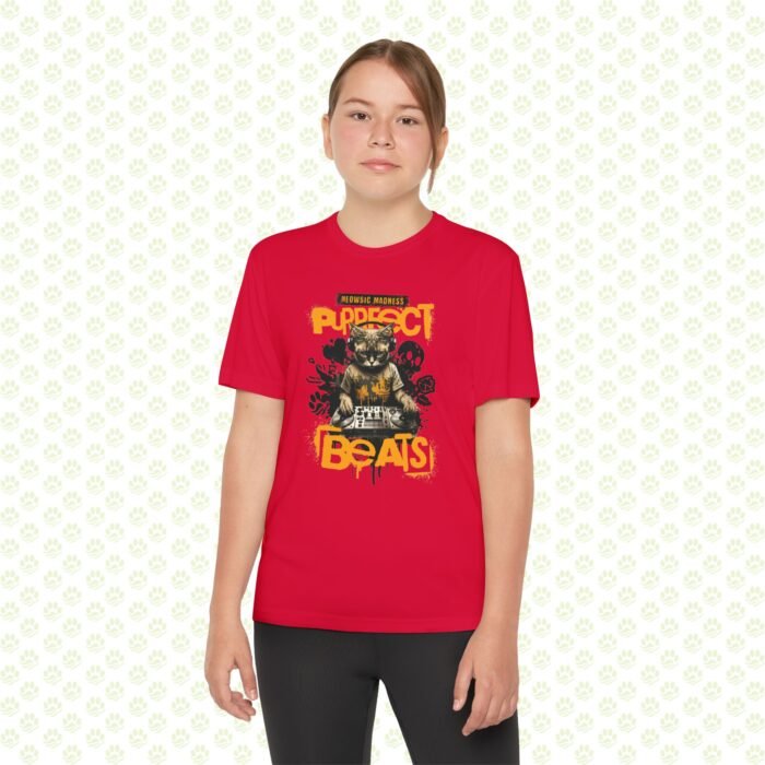 Perfect Beats Cat Lover Tee – DJ Cat Music Graphic, Fun Musical Cat Lover T-Shirt, Unisex Comfort Fit - Image 6