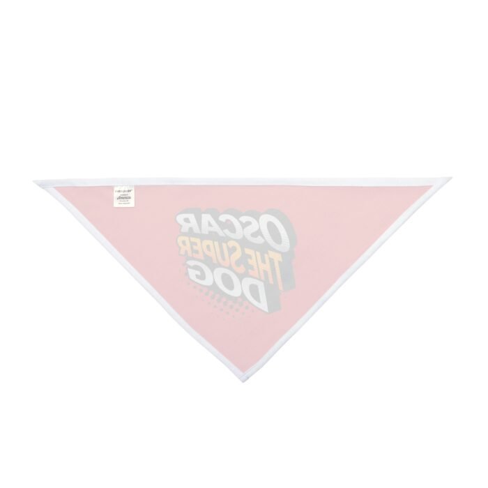 Personalized “The Super Dog” Pet Bandana – Custom Name Dog Bandana, Hero Dog Accessory, Unique Gift for Pets - Image 3