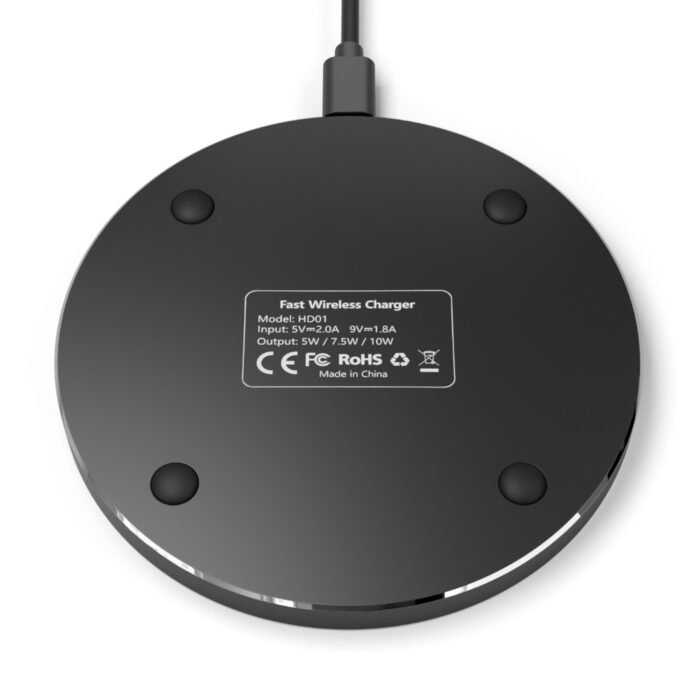 Dalmatian Street Dog Lover Wireless Charger – Cute Animal Design, Qi Fast Charging Pad, Unique Pet Tech Gift - Image 3