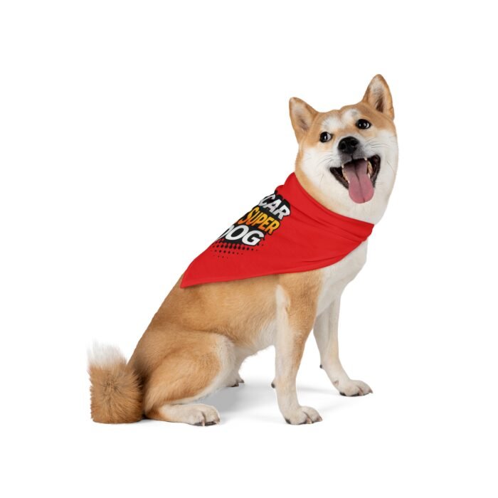 Personalized “The Super Dog” Pet Bandana – Custom Name Dog Bandana, Hero Dog Accessory, Unique Gift for Pets - Image 4