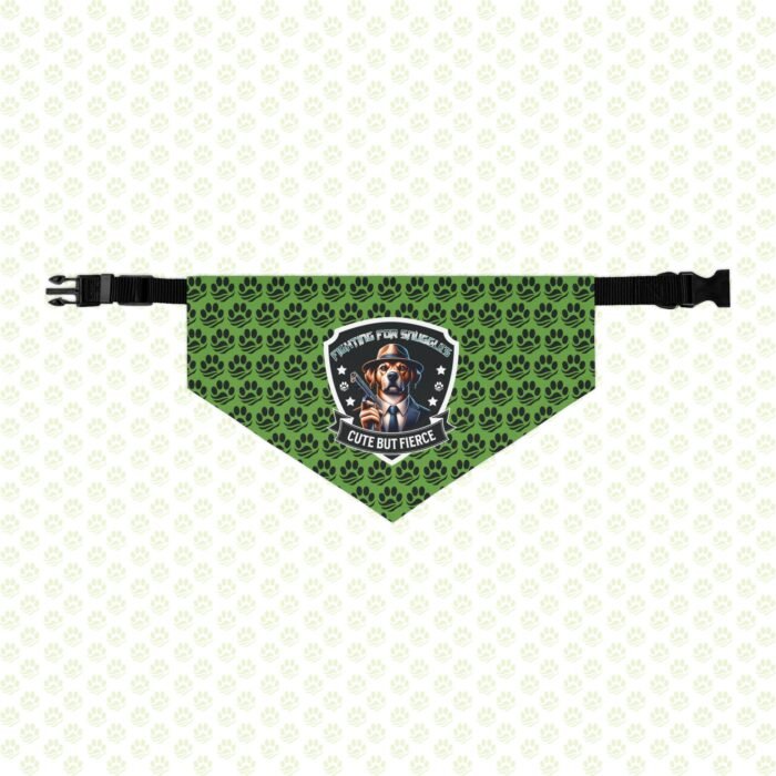 Pet Bandana Collar – Dog Father, Fun “Dogfather” Pet Accessory, Unique Gift for Dog Dads