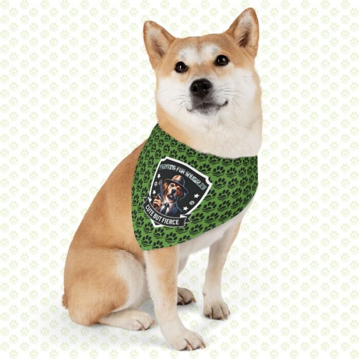 Pet Bandana Collar – Dog Father, Fun “Dogfather” Pet Accessory, Unique Gift for Dog Dads - Image 2