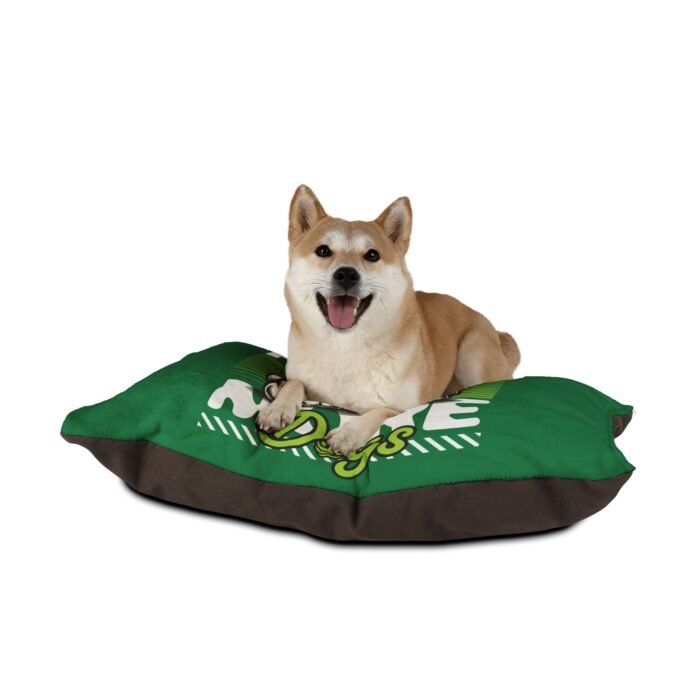 Less People More Dogs Pet Bed – Cozy Dog Mattress, Funny Quote Design, Machine Washable, Multiple Sizes - Image 3