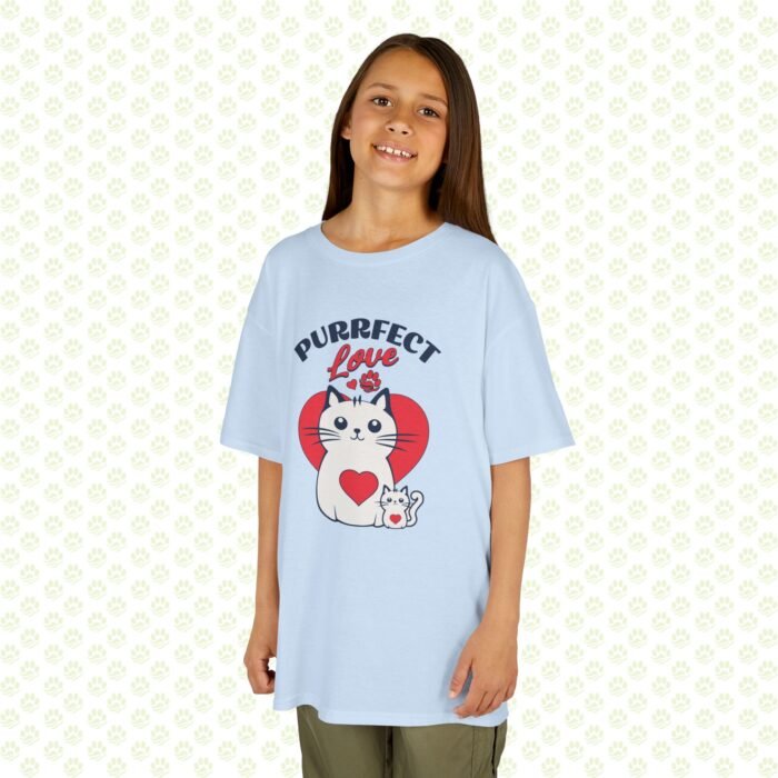 Perfect Love Cats Kids T-Shirt – Cute Kitty Design, Gift for Cat Lovers, Soft & Durable Children’s Tee - Image 7