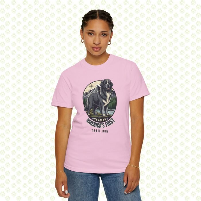 America’s First Trail Dog Seaman Unisex Garment-Dyed T-Shirt – Lewis & Clark Expedition, Historical Dog Lover Tee - Image 10