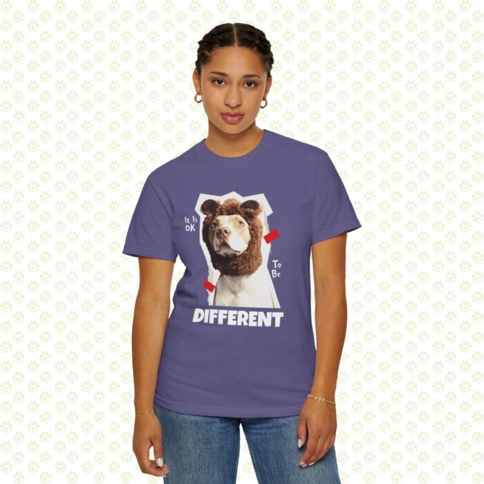 Dog Lovers Unisex Garment-Dyed T-Shirt – Inspirational Dog Graphic Tee, Soft Vintage-Style Heavyweight Cotton Pet Lover Gift - Image 7