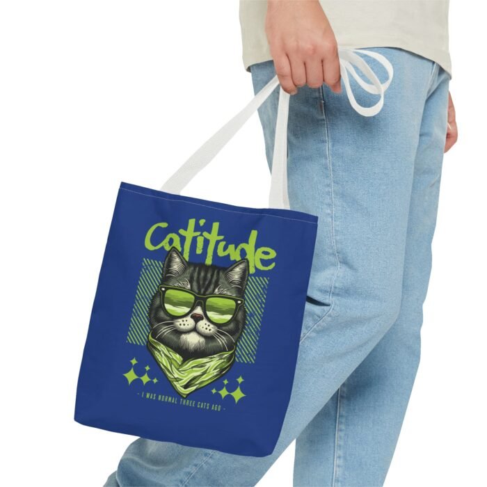 Catitude Cat Lover Tote Bag – Cute & Durable Feline Attitude Tote, Stylish Gift for Cat Fans - Image 6