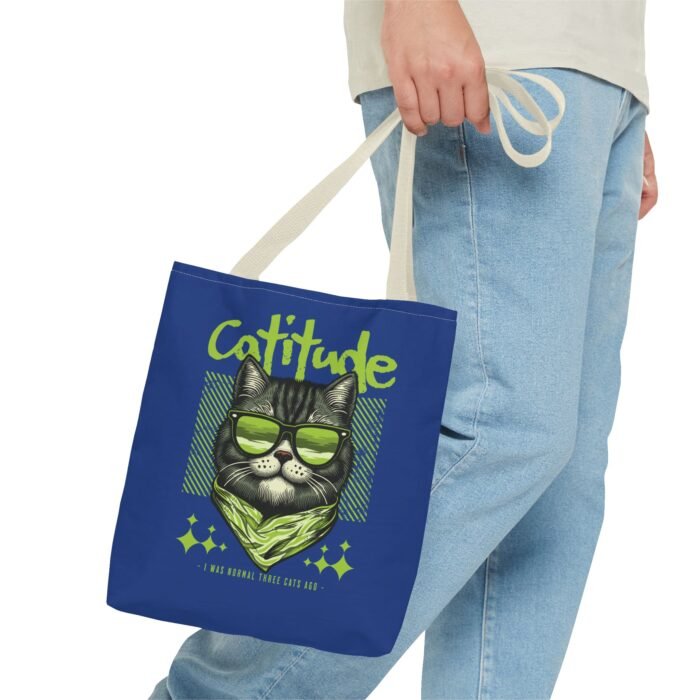 Catitude Cat Lover Tote Bag – Cute & Durable Feline Attitude Tote, Stylish Gift for Cat Fans - Image 8