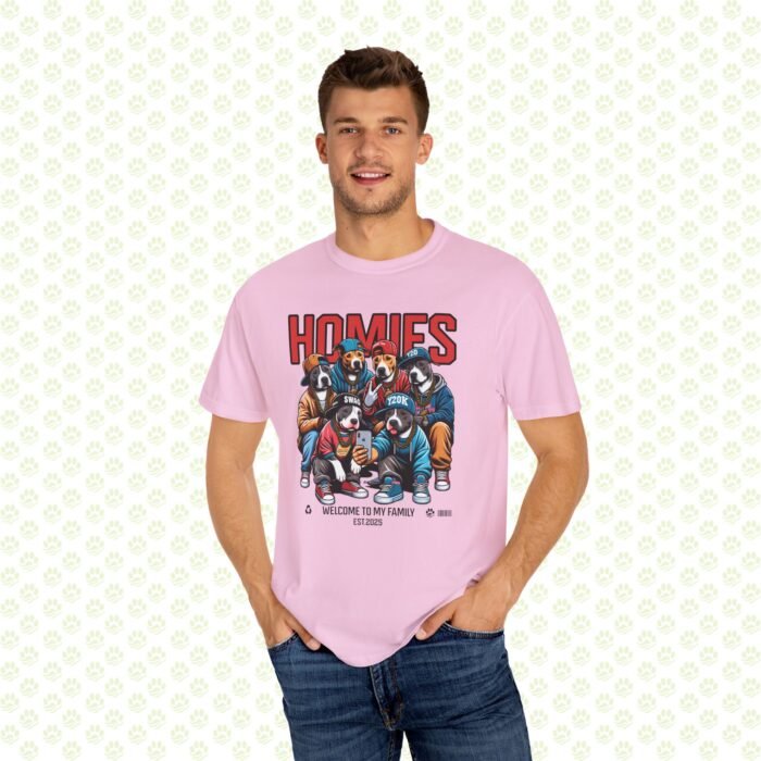 Dog Lover Unisex Garment-Dyed T-Shirt – Soft Vintage Look, Comfortable Casual Dog Lover Apparel - Image 7