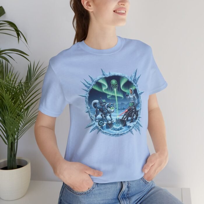 Arctic Research Outpost Unisex Jersey Short Sleeve Tee – One-of-a-Kind Exclusive Expedition Art Shirt - Image 3