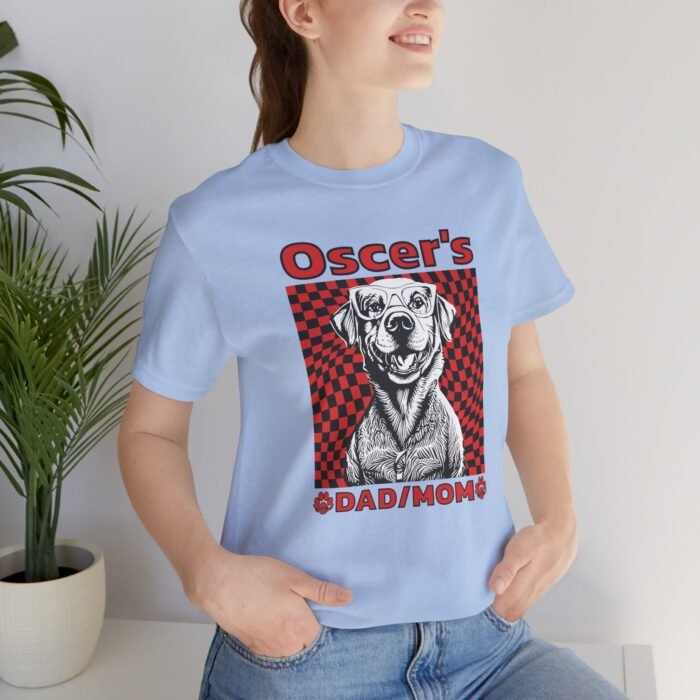 Personalized Dog’s Mom/Dad Unisex Jersey Short Sleeve Tee – Custom Name, Cute Dog Graphic, Comfortable Pet Lover Shirt - Image 12