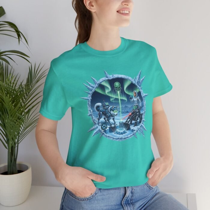 Arctic Research Outpost Unisex Jersey Short Sleeve Tee – One-of-a-Kind Exclusive Expedition Art Shirt - Image 9