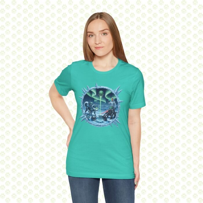 Arctic Research Outpost Unisex Jersey Short Sleeve Tee – One-of-a-Kind Exclusive Expedition Art Shirt - Image 8