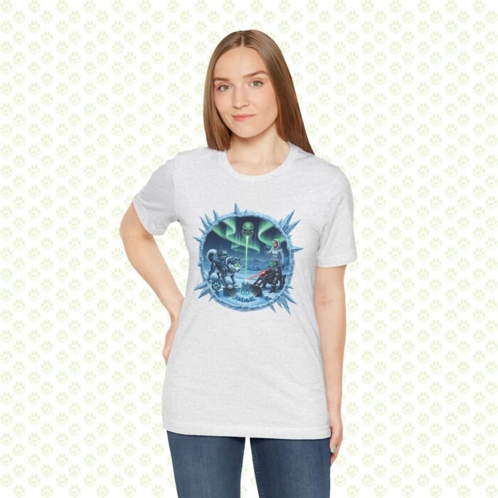 Arctic Research Outpost Unisex Jersey Short Sleeve Tee – One-of-a-Kind Exclusive Expedition Art Shirt - Image 5