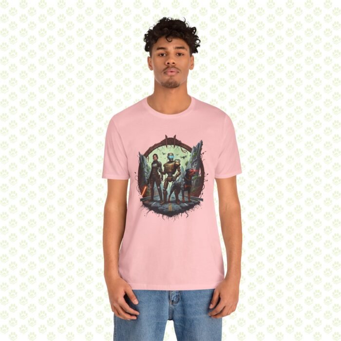Post-Apocalyptic Guardian Bond Unisex Jersey Short Sleeve Tee – One-of-a-Kind Aura Farming Survivor Art Shirt - Image 14