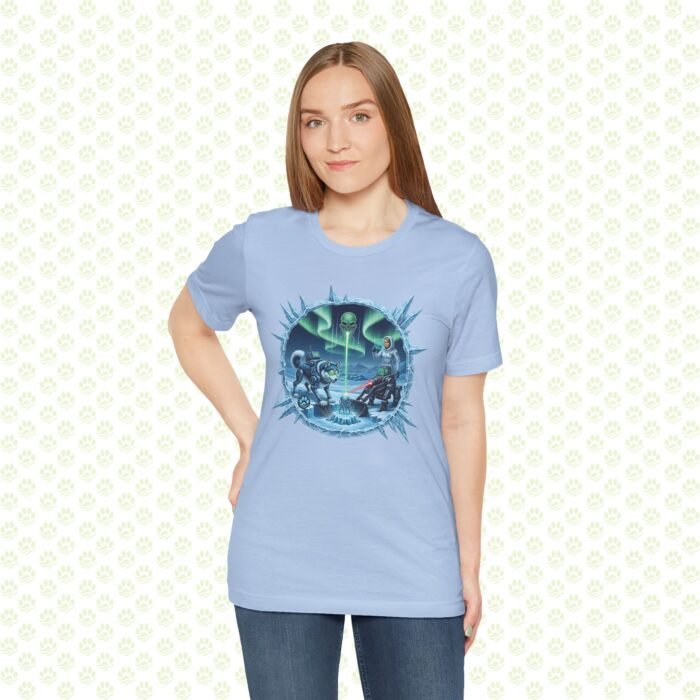 Arctic Research Outpost Unisex Jersey Short Sleeve Tee – One-of-a-Kind Exclusive Expedition Art Shirt - Image 2