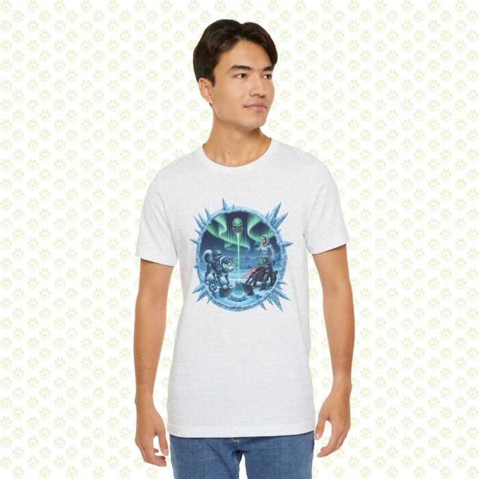 Arctic Research Outpost Unisex Jersey Short Sleeve Tee – One-of-a-Kind Exclusive Expedition Art Shirt - Image 4