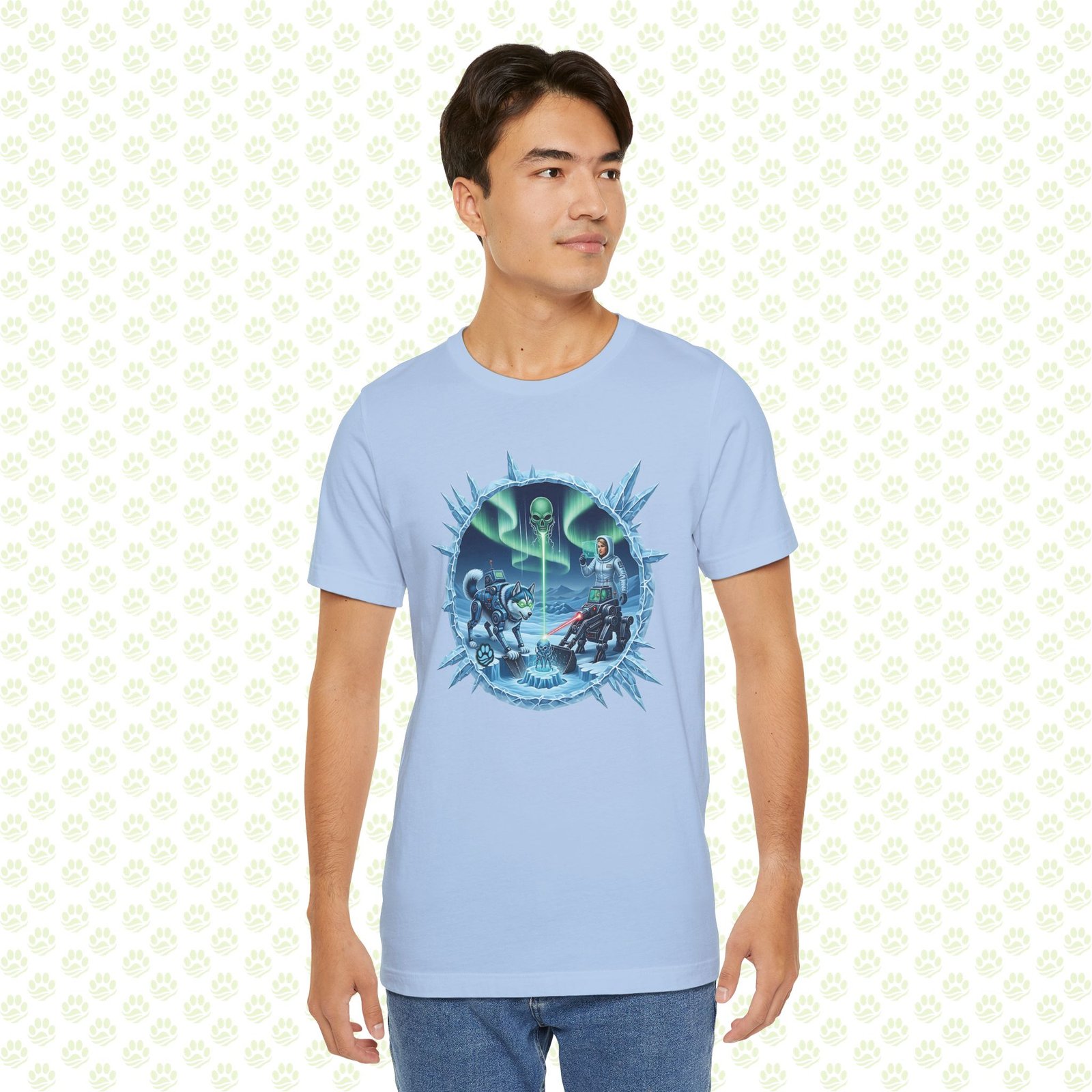 Arctic Research Outpost Unisex Jersey Short Sleeve Tee – One-of-a-Kind Exclusive Expedition Art Shirt