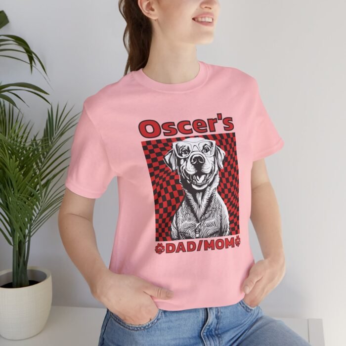 Personalized Dog’s Mom/Dad Unisex Jersey Short Sleeve Tee – Custom Name, Cute Dog Graphic, Comfortable Pet Lover Shirt - Image 14